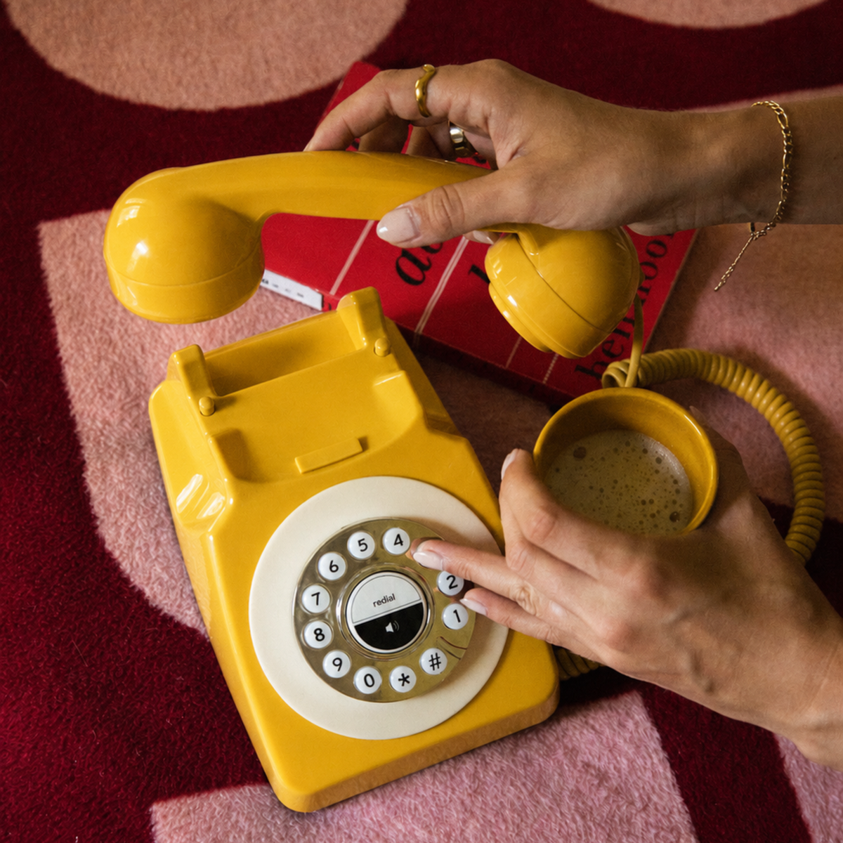 The Call Club Phone - Yellow