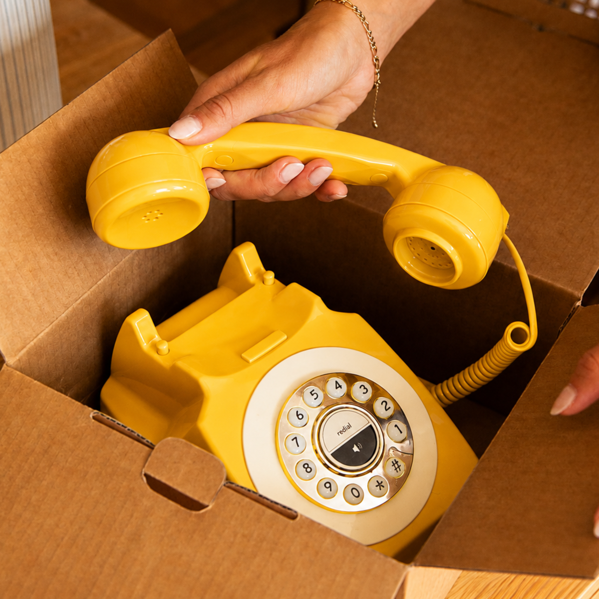 The Call Club Phone - Yellow